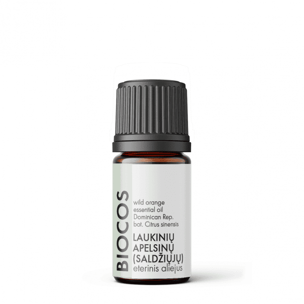 Apelsinų (saldžiųjų) eterinis aliejus 5 ml Apelsinų (saldžiųjų) eterinis aliejus 5 ml