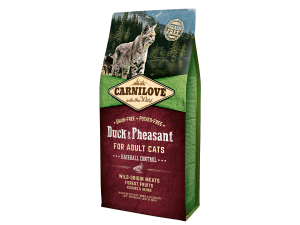 CARNILOVE Duck Pheasant Adult Cat Hairball Control