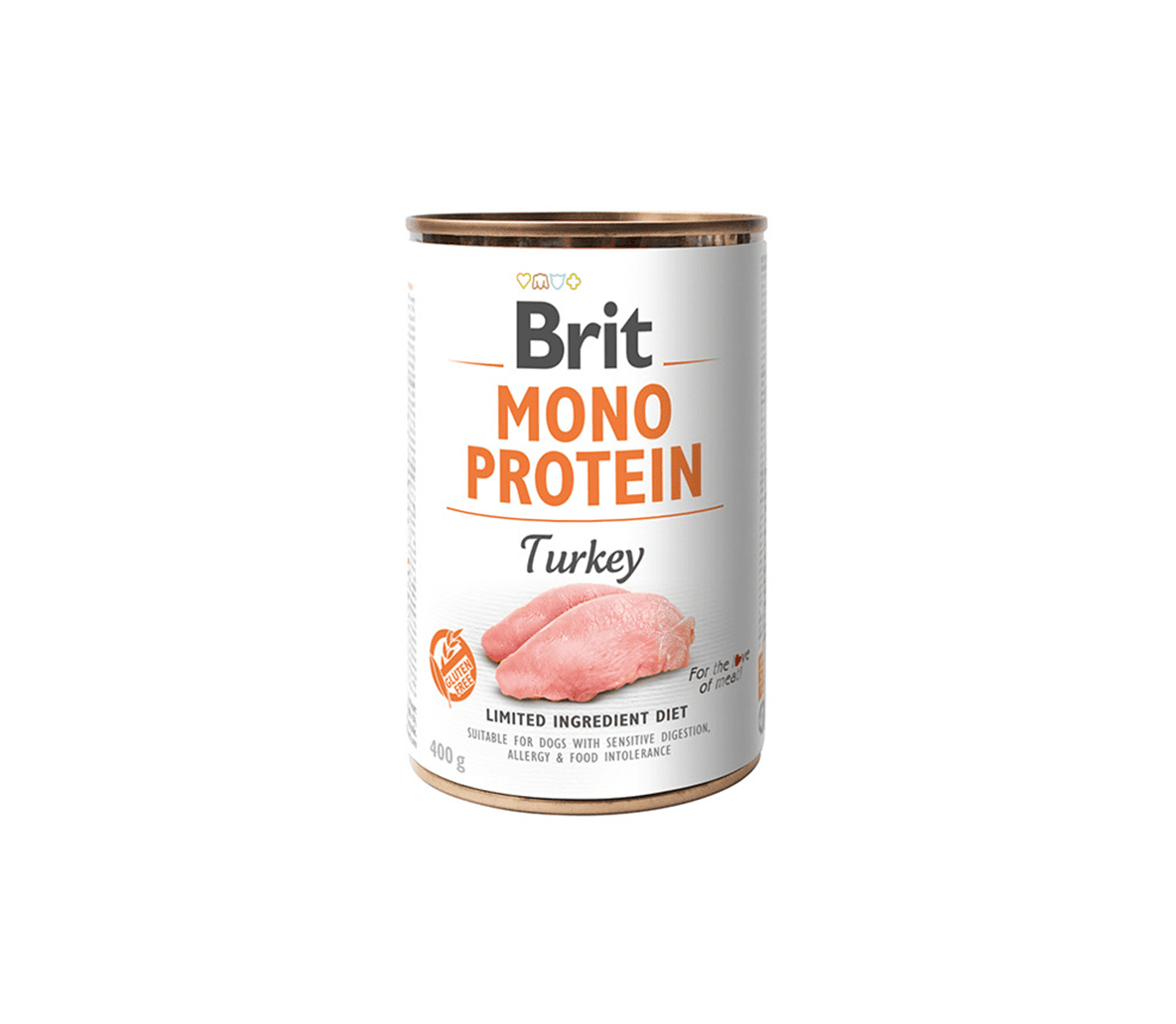 Brit Care konservai šunims Mono Protein Turkey 400 g Brit Care konservai šunims Mono Protein Turkey 400 g