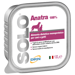 SOLO ANATRA konservai šunims ir katėms su antiena