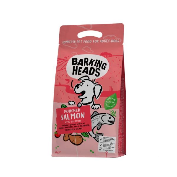 BARKING HEADS Pooched Salmon Grain Free 2 kg