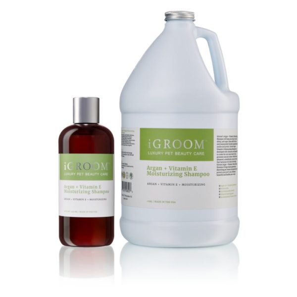 iGroom Argan Vitamin E drėkinantis šampūnas