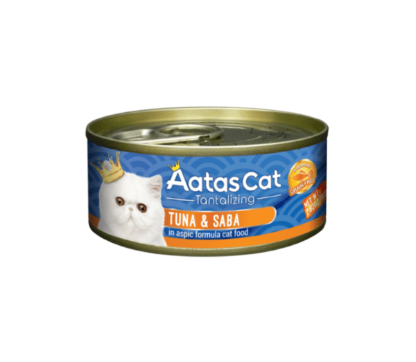 Aatas Cat Tantalizing konservai Tuna&Saba 80g