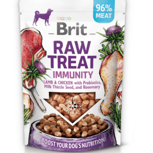 BRIT CARE Dog Raw Treat Immunity Lamb Chicken with Probiotics
