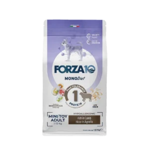 FORZA10 Monodiet Mini Toy Adult šunims su ėriena 1,5 kg