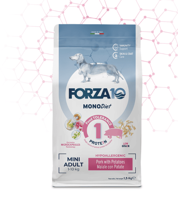 Forza10 mini su kiauliena ir bulvėmis