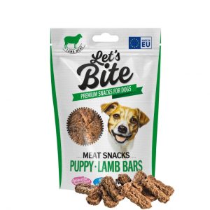 Lets Bite Puppy Lamb skanėstai su ėriena 80 g