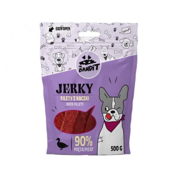 Mr. Bandit Jerky antienos file skanėstai šunims 500g