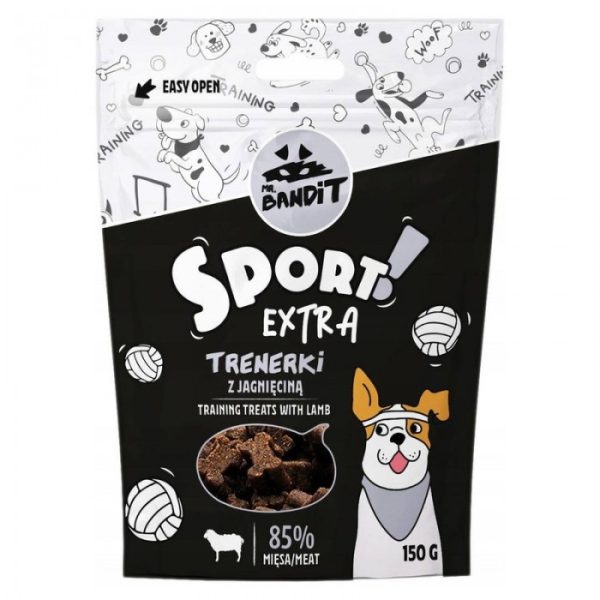 Mr. Bandit Sport Extra treniruočių skanėstai šunims su ėriena 150 g