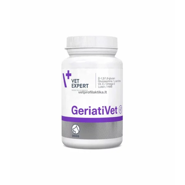 VVetexpert GERIATIVET DOG 820mg 45tab Vyresnio amžiaus šunims