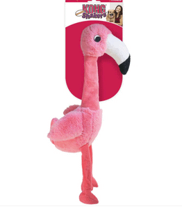 KONG pliušinis flamingas rožinis 31 cm