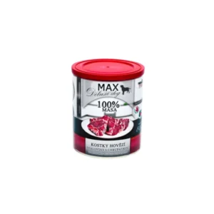 MAX DELUXE konservai jautienos raumenys su kremzlėmis 800 g