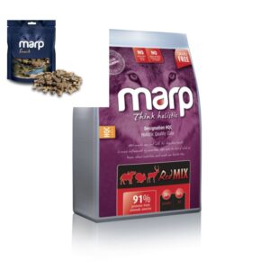Marp Red Mix 17 kg ir Marp skaniukai su jautiena šunims 150 g