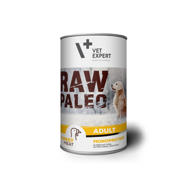 Raw Paleo Adult dog turkey 400gx6vnt