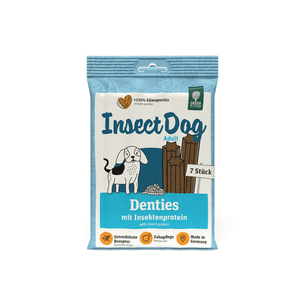 GREEN PETFOOD InsectDog Denties, 180 g