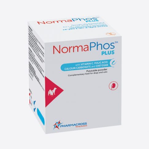 NormaPhosPlus inkstų ligoms papildas katėms ir šunims 45g NormaPhosPlus inkstų ligoms papildas katėms ir šunims 45g