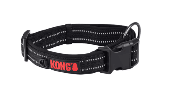 KONG Nylon Collar antkaklis šunims XL juodas