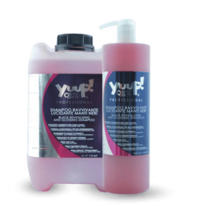 Yuup Black Revitalising & Glossing šampūnas tamsiam kailiui 250ml