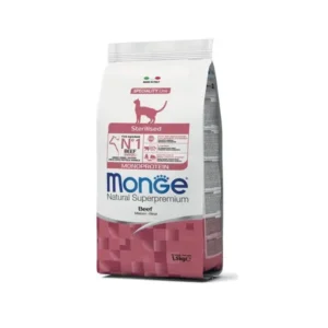 Monge Dry Cat Adult Sterilized Beef monoprotein 1,5 kg