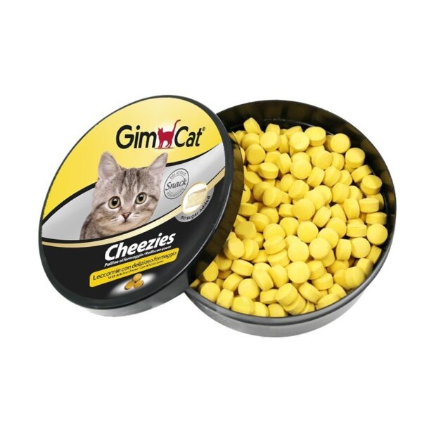 GimCat Cheezies skanėstai katėms su sūriu 10g
