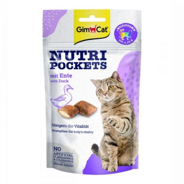 Gimcat Nutri Pockets su antiena 60 g