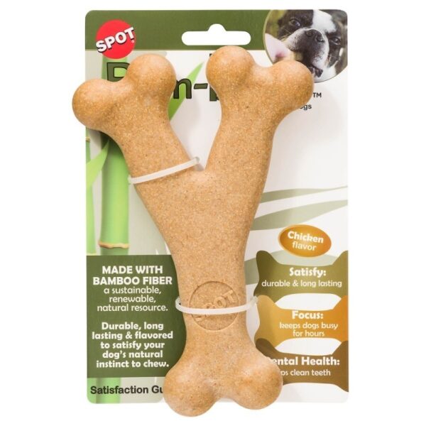 GimDog Bam-Bones bambukinis kaulas vištienos skonio 13,3cm