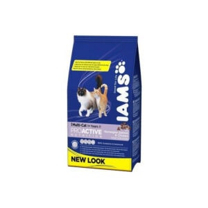 Iams Adult Cat Multicat su lašiša ir vištiena 15kg