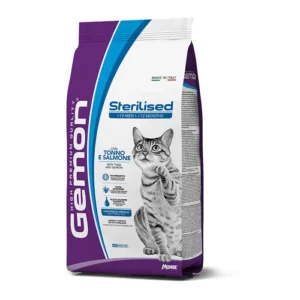 GEMON Cat Sterilized su tunu ir lašiša 2 kg