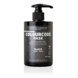 DCM Colourcode dažančios plaukų kaukės spalva BLACK