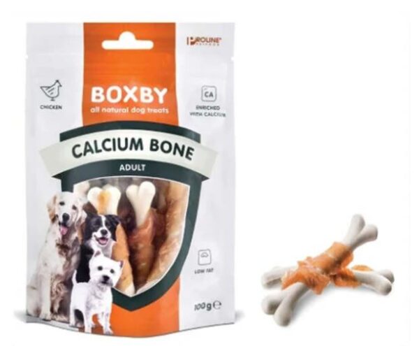 Boxby Calcium Bone kauliukai 100g