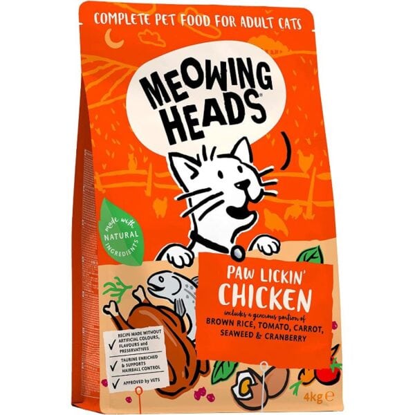 MEOWING HEADS Paw Lickin' Chicken 4kg