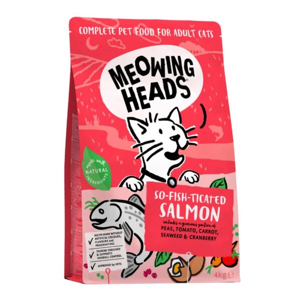 MEOWING HEADS So-Fish-ticated Salmon 4kg