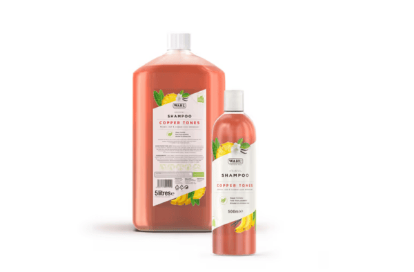 Wahl Copper Tones išryškina rudą, raudoną, varinę kailio spalvas 500ml
