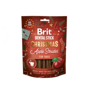 Brit Dental Stick Christmas Apple Strudel 250g