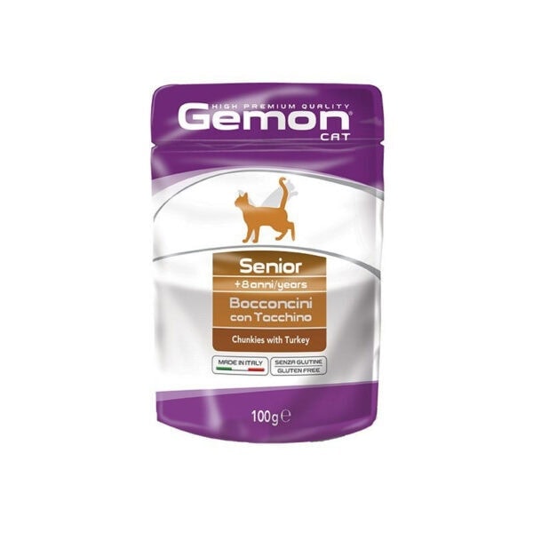 0000312 gemon senior 8 konservuotas pasaras senyvoms katems su kalakutiena 100g