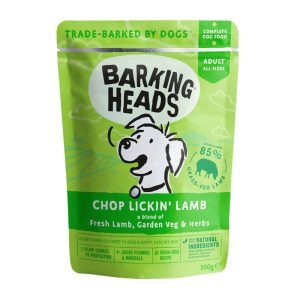 BARKING HEADS konservai šunims su ėriena 300g