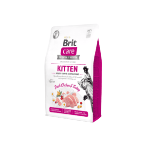 Brit Care Cat GF Kitten Healthy Growth&Development sausas maistas katėms