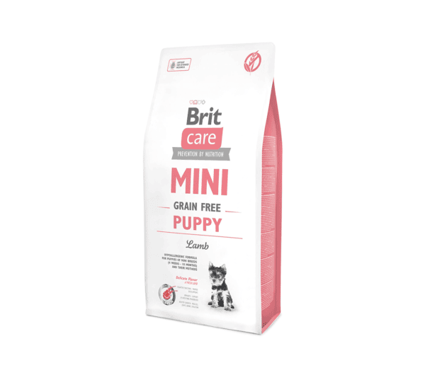 Brit Care Mini Puppy Lamb sausas maistas mažų veislių šuniukams 400