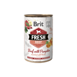 Brit Fresh konservai šunims Beef&Pumpkin 400 g