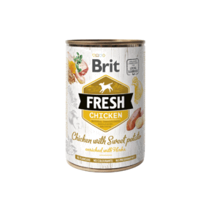 Brit Fresh konservai šunims Chicken&Sweet Potato 400 g