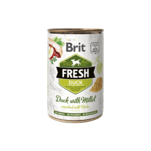 Brit Fresh konservai šunims Duck&Millet 400 g