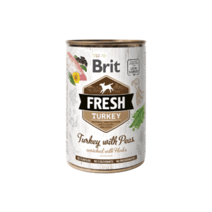 Brit Fresh konservai šunims Turkey&Peas 400 g