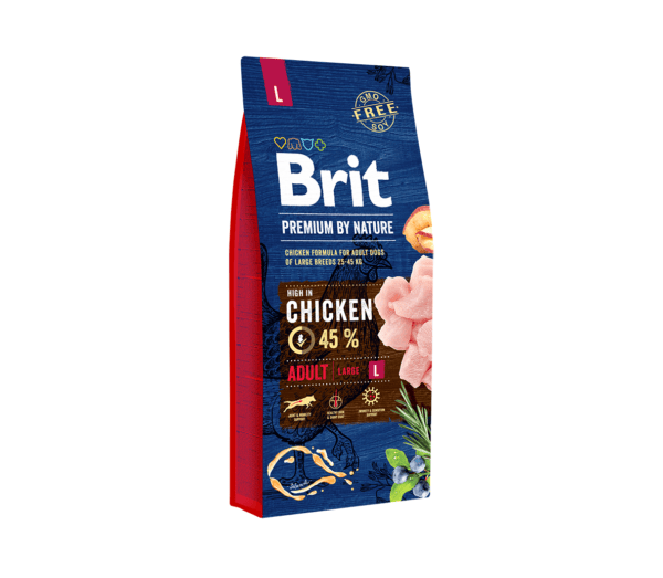 Brit Premium By Nature Adult L sausas maistas šunims
