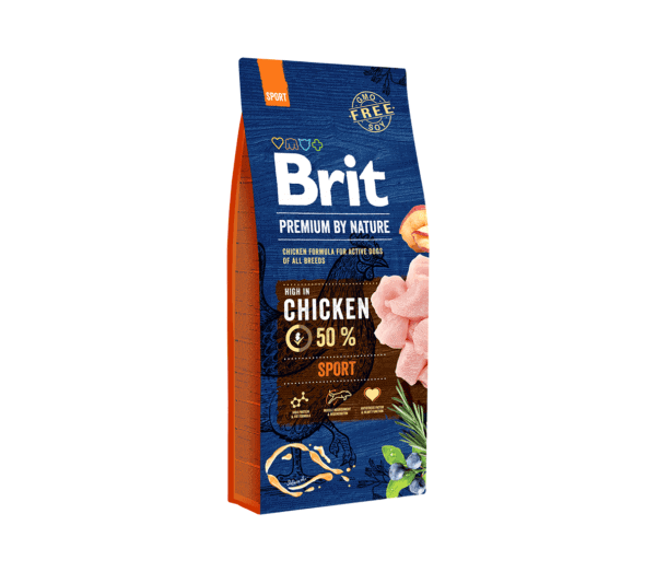 Brit Premium By Nature Sport sausas maistas šunims