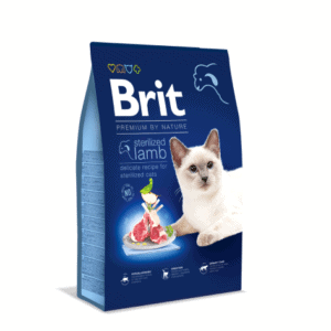 Brit Premium by Nature Cat Sterilized Lamb sausas maistas katėms