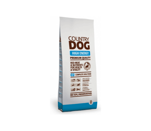 Country Dog High Energy sausas maistas sunims 15 kg