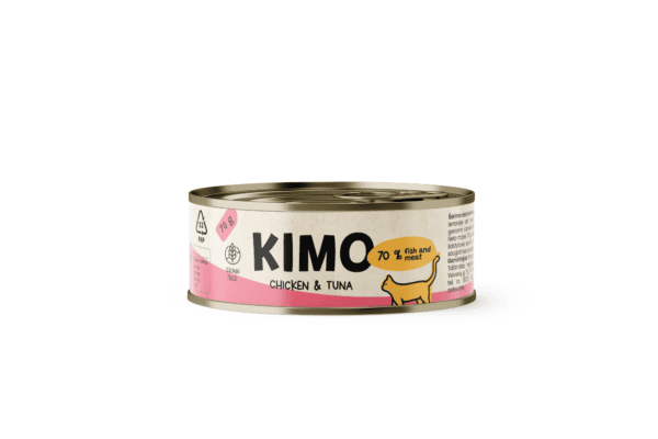 Kimo Chicken&Tuna konservai katėms su vištiena ir tunu 70g