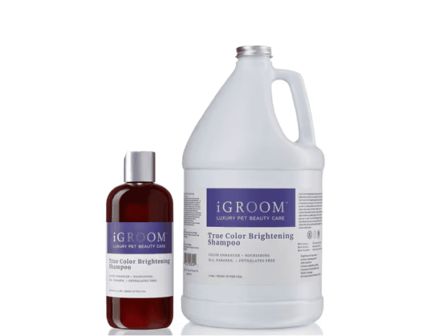 iGroom True Color Brightening šampūnas baltam kailiui 3,78l