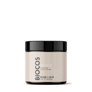 Biocos maitinamasis veido kremas su rožių aliejumi ROSE + Q10 60 ml