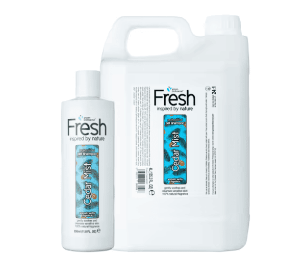 Groom Professional Fresh Cedar Mist šampūnas jautriai šunų odai
